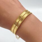 ⁦أسواره ذهب عيار 21 الوزن 7.97 جرام⁩ - الصورة ⁦2⁩