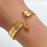 ⁦أسواره ذهب عيار 21 الوزن 7.97 جرام⁩ - الصورة ⁦3⁩