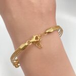 ⁦أسواره ذهب عيار 18 الوزن 10.64 جرام⁩ - الصورة ⁦2⁩