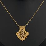 ⁦عقد ذهب عيار 21 الوزن 4.06 جرام⁩ - الصورة ⁦2⁩