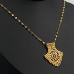 ⁦عقد ذهب عيار 21 الوزن 4.06 جرام⁩ - الصورة ⁦4⁩