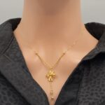⁦عقد ذهب عيار 21 الوزن 2.60 جرام⁩ - الصورة ⁦2⁩