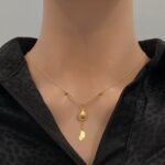 ⁦عقد ذهب عيار 21 الوزن 1.34 جرام⁩ - الصورة ⁦5⁩