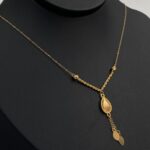⁦عقد ذهب عيار 21 الوزن 1.34 جرام⁩ - الصورة ⁦4⁩