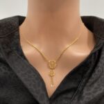 ⁦عقد ذهب عيار 21 الوزن 1.83 جرام⁩ - الصورة ⁦5⁩
