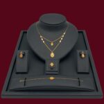 طقم ذهب عيار 21 الوزن 5.88 جرام
