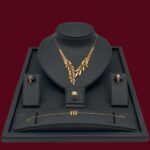 طقم ذهب عيار 21 الوزن 12.75 جرام
