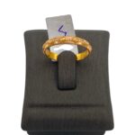 ⁦دبله ذهب عيار 21 الوزن 1.29 جرام⁩ - الصورة ⁦3⁩