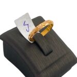 ⁦دبله ذهب عيار 21 الوزن 1.29 جرام⁩ - الصورة ⁦2⁩